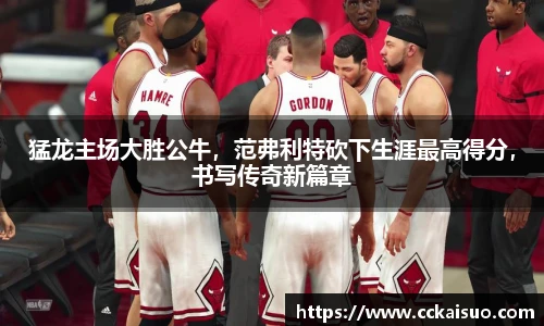 猛龙主场大胜公牛，范弗利特砍下生涯最高得分，书写传奇新篇章